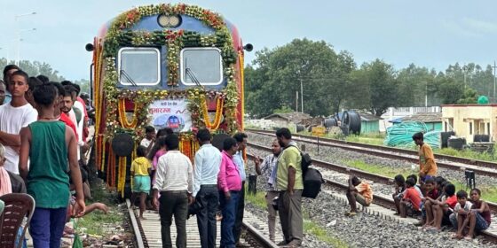 India-Nepal Cross-Border Rail Link: Kurtha-Bijalpura Section Officially Operationalized