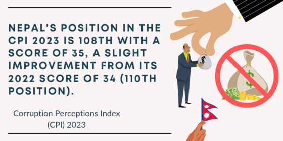 Transparency International Releases Corruption Perceptions Index 2023: Nepal Ranks 108th