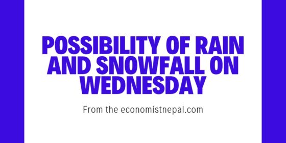 Weather Alert: Possibility of Rain and Snowfall on Wednesday and Thursday