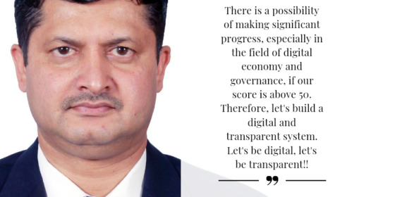 Guru Prasad Paudel from Nepal Rastra Bank Advocates for Digital Transformation in Anti-Corruption Efforts