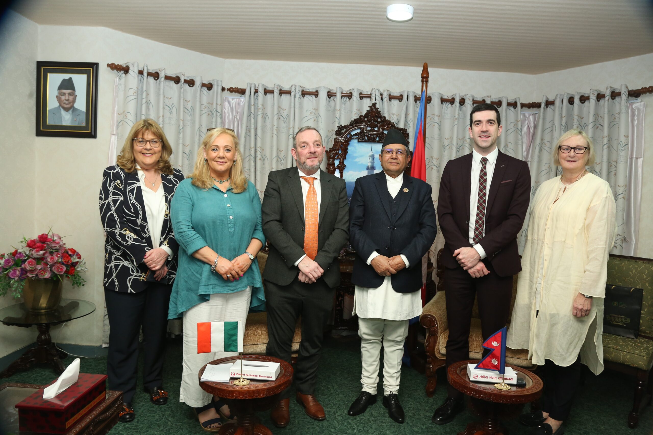 Irish Speaker Applauds Nepal’s Progress and Exemplary Achievements in Crucial Diplomatic Meeting