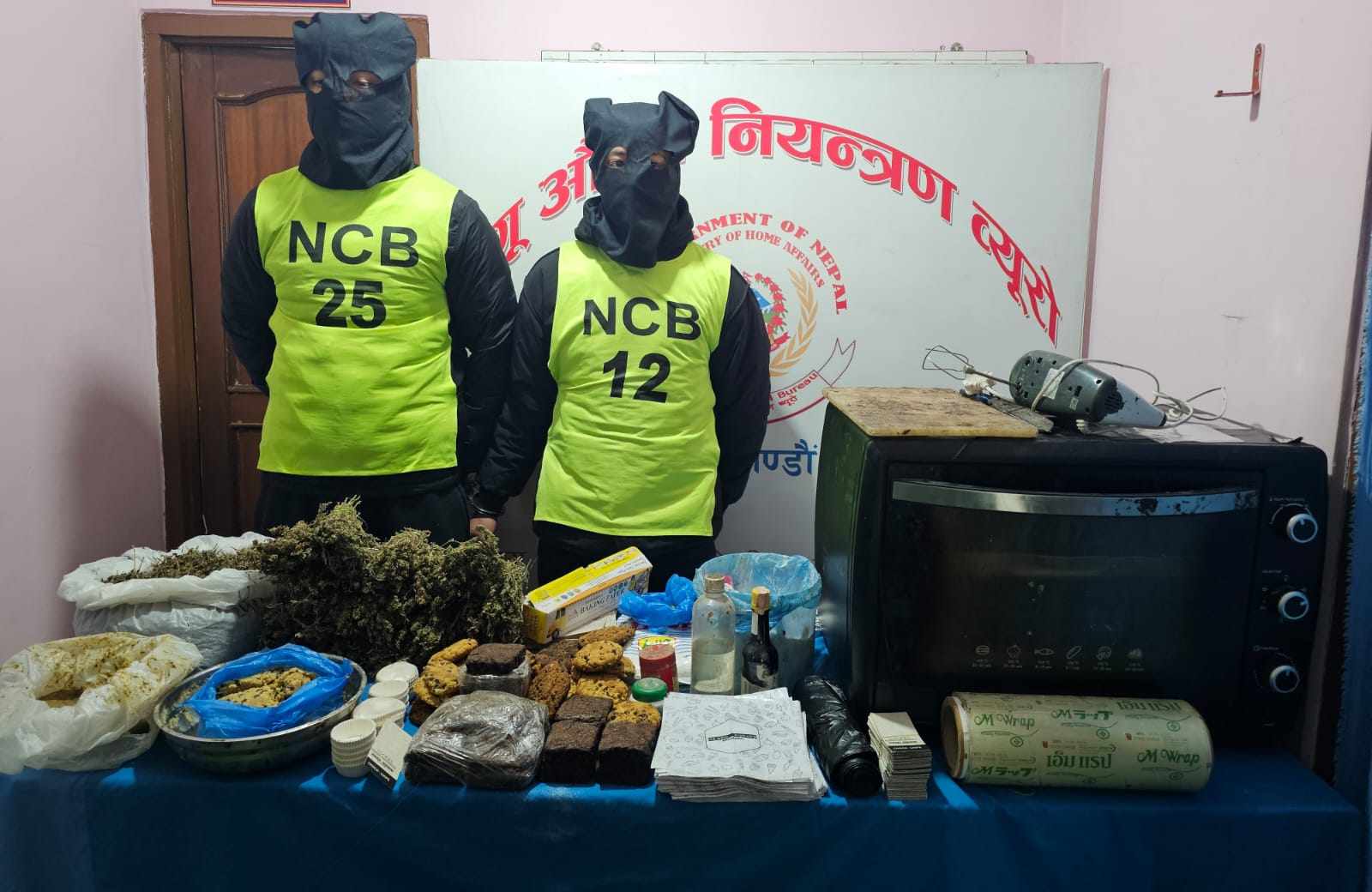 Narcotics Control Bureau Apprehends Two for Selling Cakes and Cookies Laced with Gaza