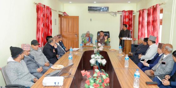 Finance Minister Dr. Mahat Emphasizes Inspection of Bhansar and Internal Revenue Office in Krishnanagar