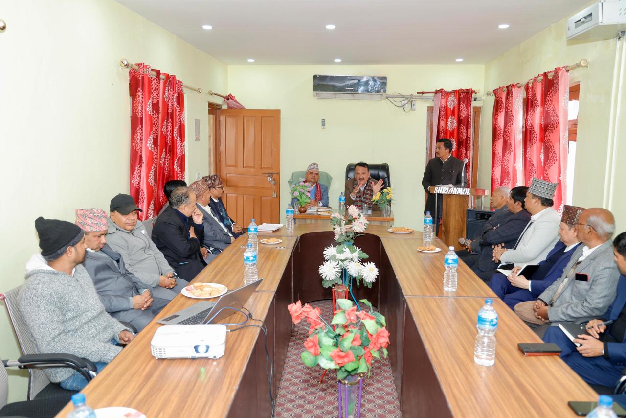 Finance Minister Dr. Mahat Emphasizes Inspection of Bhansar and Internal Revenue Office in Krishnanagar