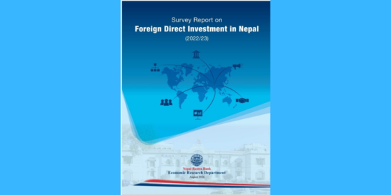 FDI Survey Report: FDI Stock in Nepal Rises by 11.8%