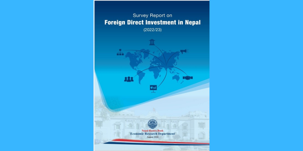 FDI Survey Report: FDI Stock in Nepal Rises by 11.8%