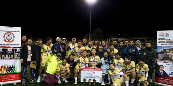 Nepali Team Triumphs in Multicultural Football Tournament in Australia