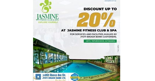 Jyoti Bikas Bank Partners with Jasmine Fitness Club and Spa to Offer Exclusive Discounts