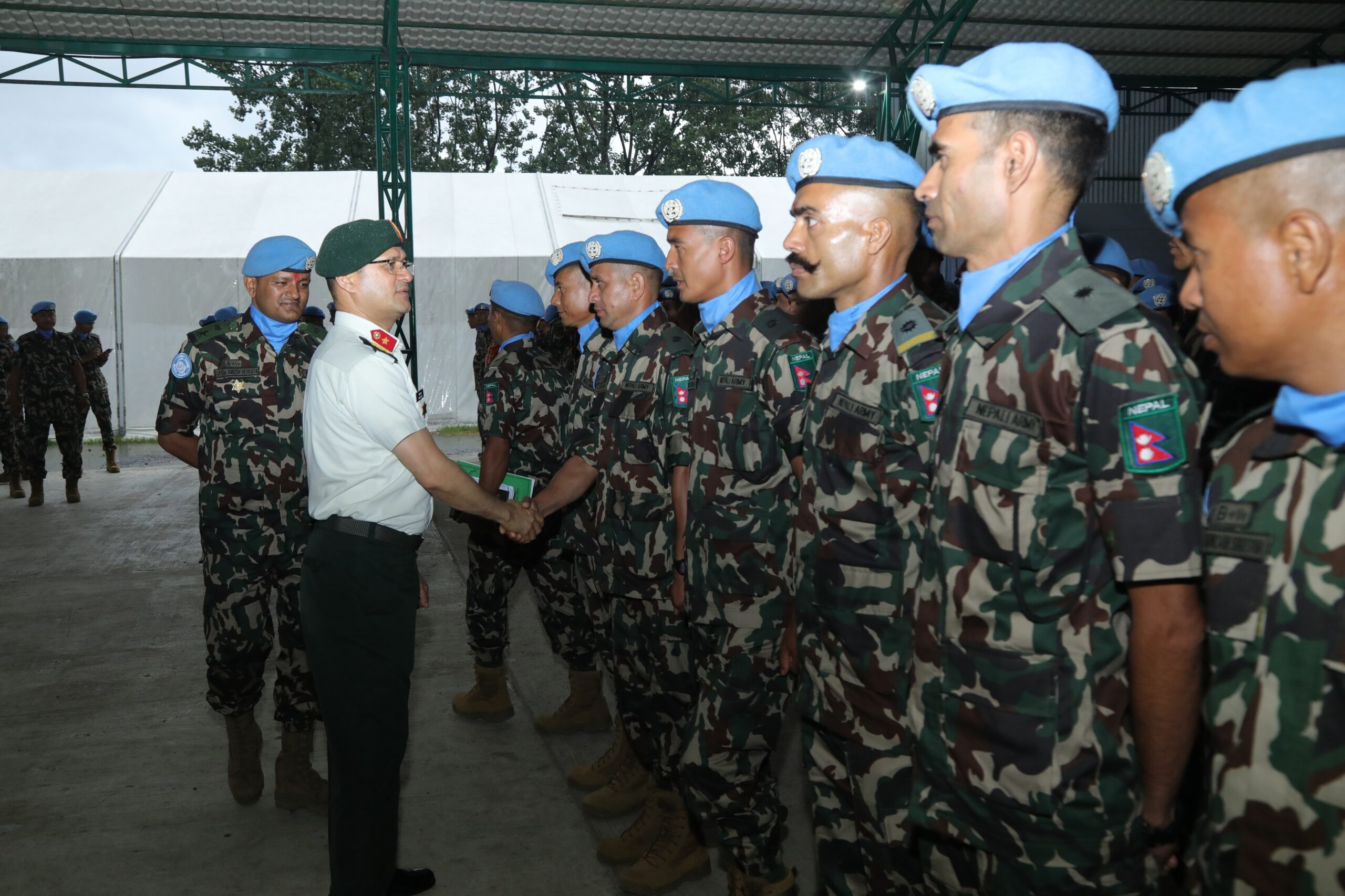 Rotation of Nepali Peacekeepers in South Sudan Completed