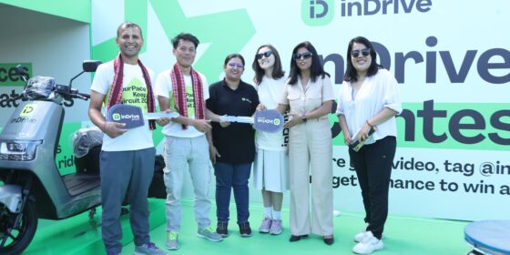 inDrive Awards EV Scooters to Winners of YourPace Training Program in Kathmandu