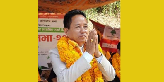 Congress Leader Purna Bahadur Tamang’s Company Issued Warning for Delayed Construction Work