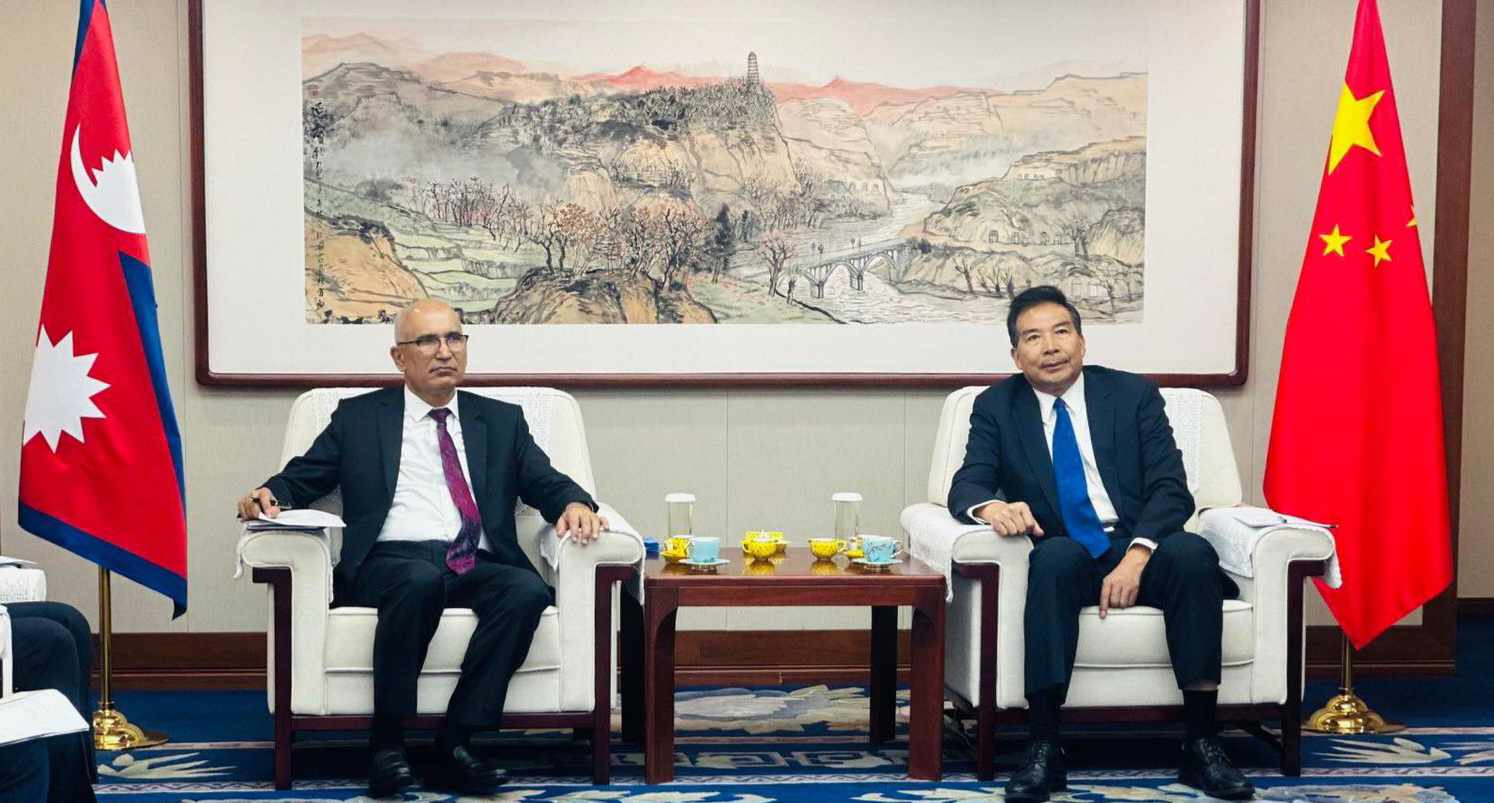 Deputy Prime Minister and Finance Minister Paudel Holds Talks with Chinese Vice Premier Ding Xuexiang: Agreement Implementation a Top Priority for China