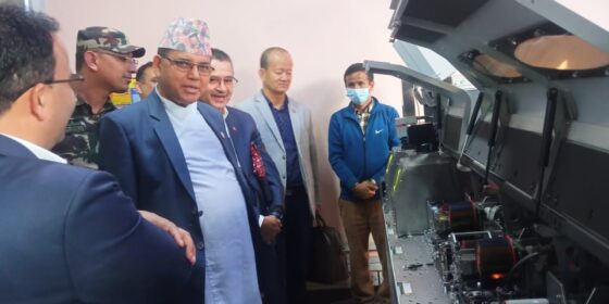 Minister Dahal Conducts Surprise Inspection of Transport Management Office