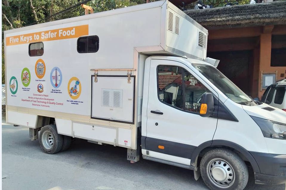 Government Deploys Mobile Food Lab Vans for Festival Food Inspections in Kathmandu Valley