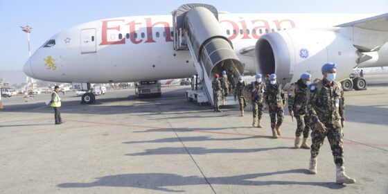 Nepali Peacekeepers Deployed and Rotated in South Sudan and Iraq Missions