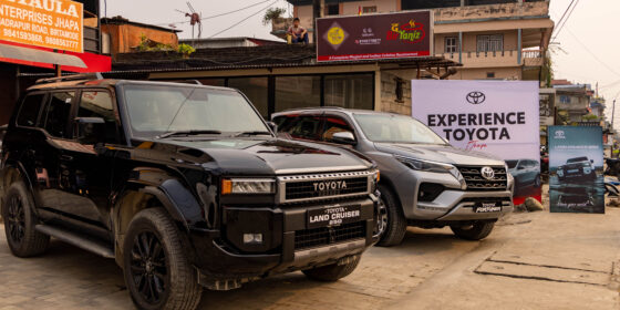 Toyota Test Drive and Exchange Program Begins in Birtamod, to be Held in Itahari on Falgun 18-19