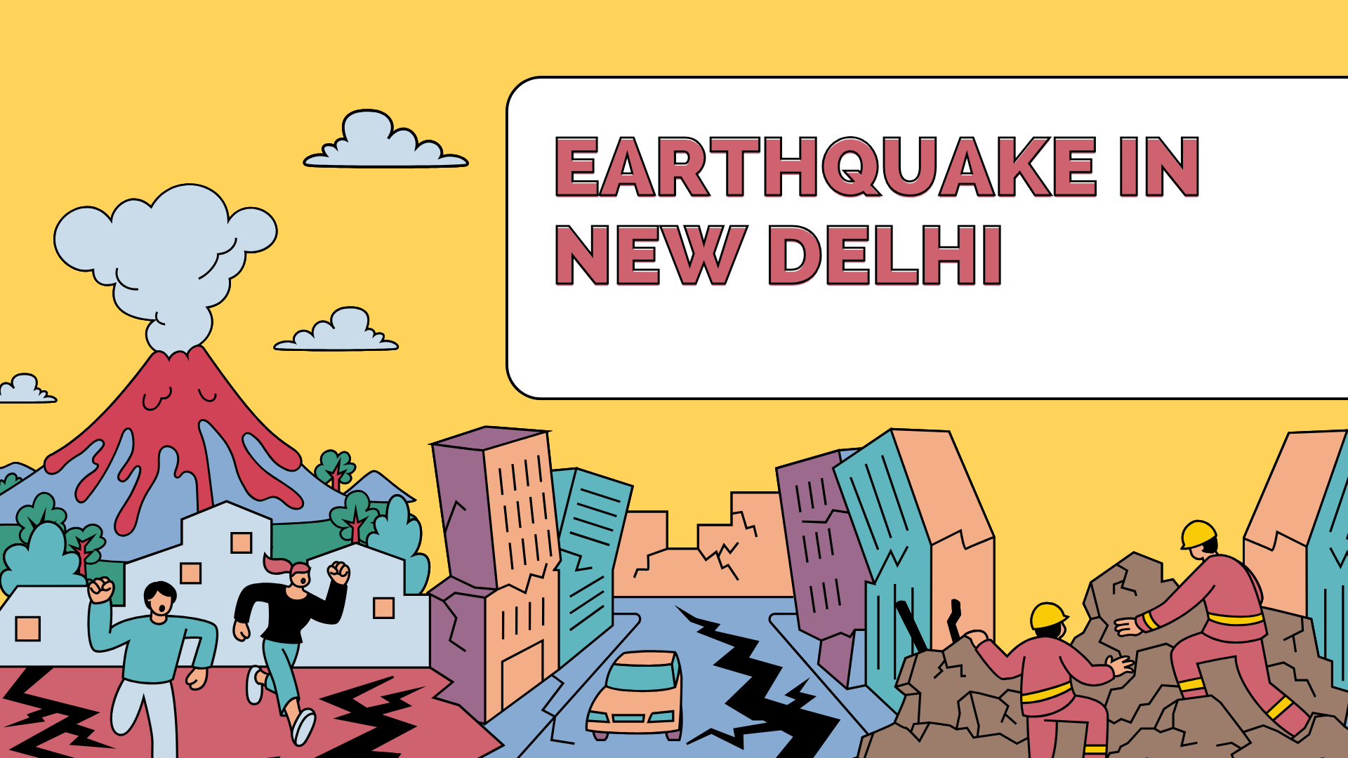 Earthquake of 4.0 Magnitude Jolts Delhi on Monday Morning