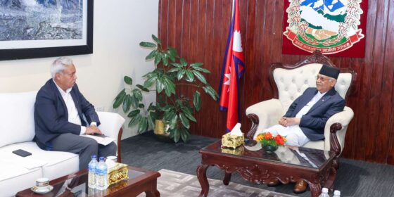 Indian Ambassador Meets Prime Minister Oli to Discuss Pahalgam Attack and Regional Tensions