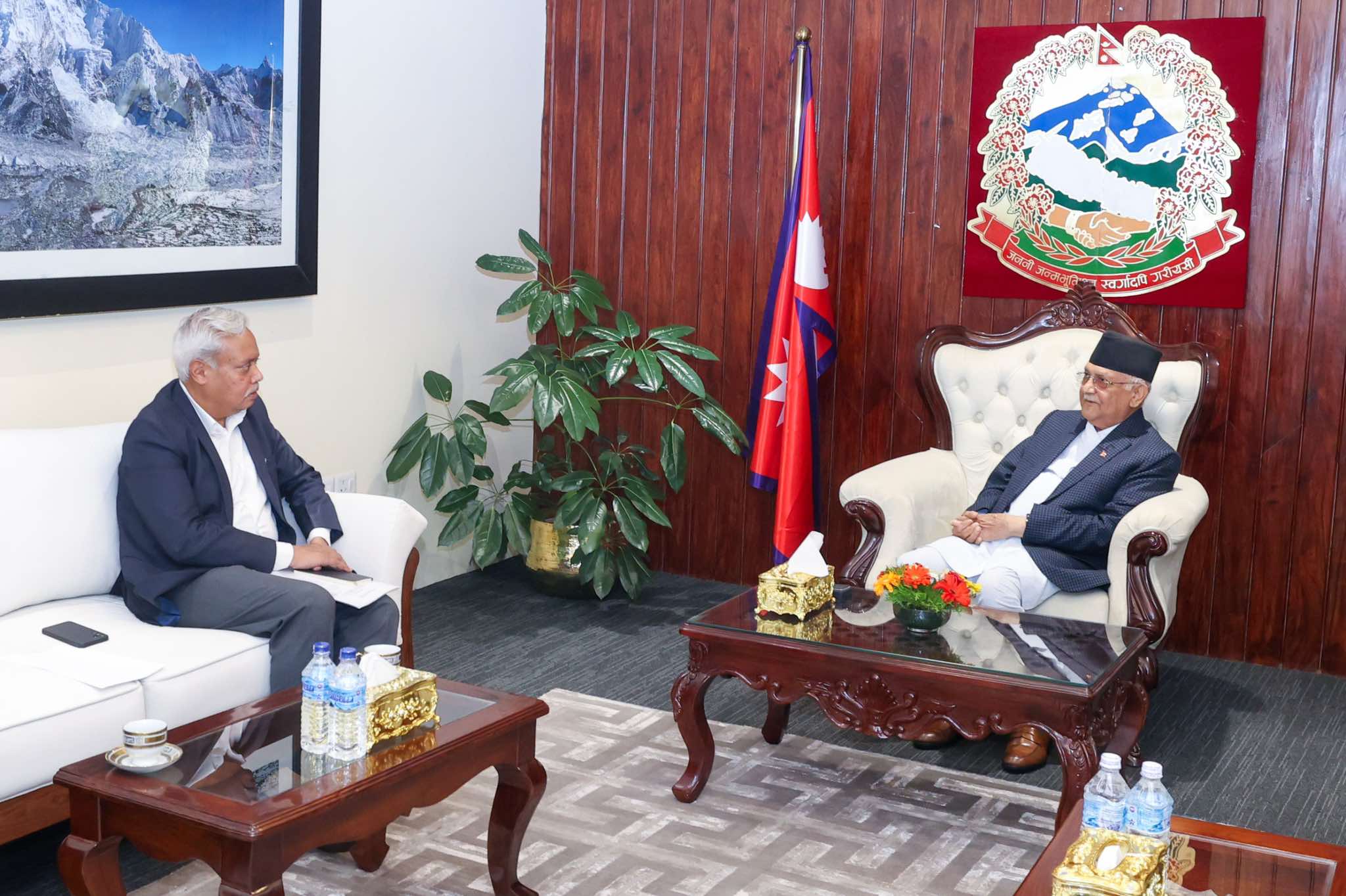 Indian Ambassador Meets Prime Minister Oli to Discuss Pahalgam Attack and Regional Tensions