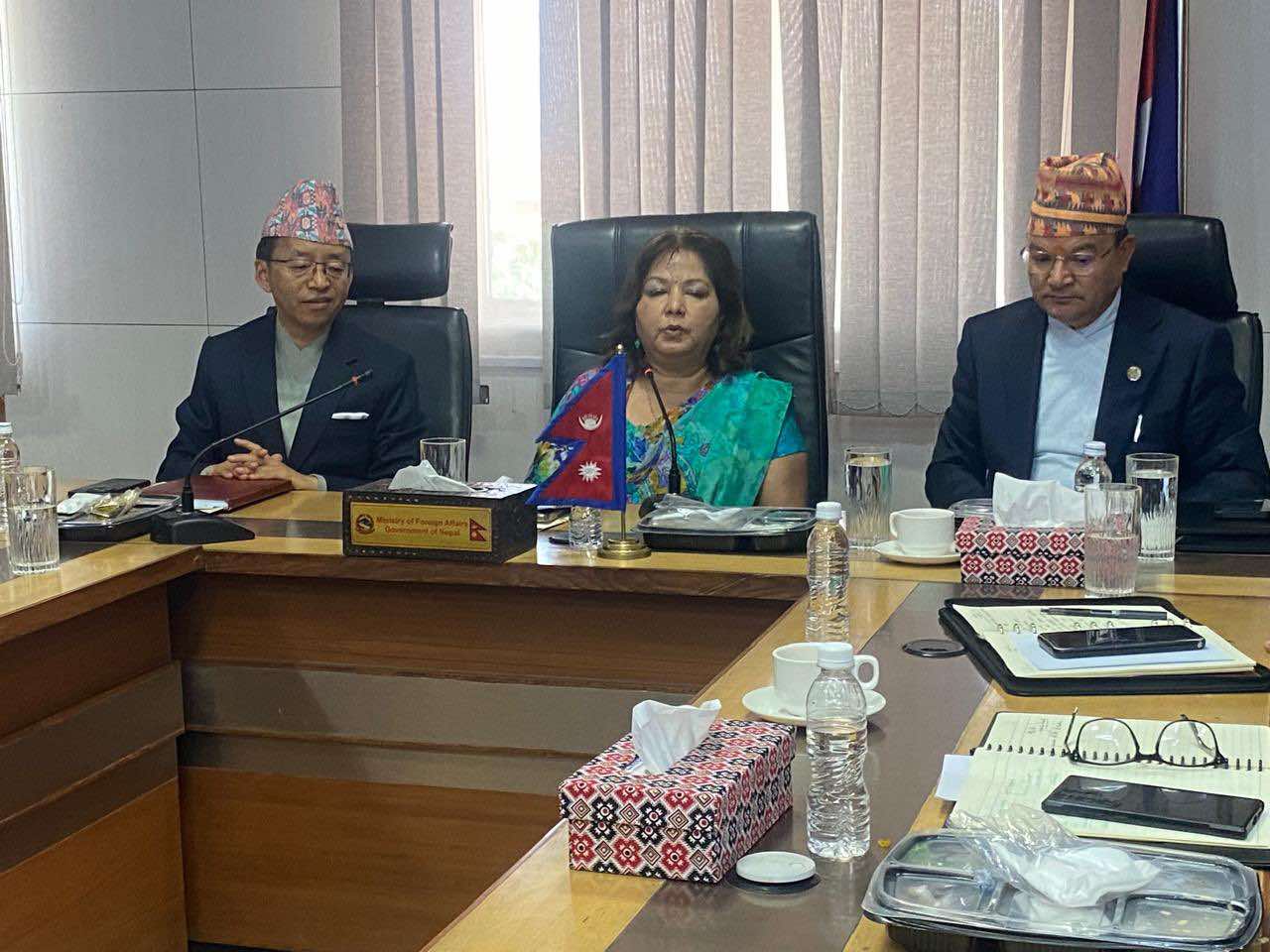 Nepal in Final Preparations for First Edition of Sagarmatha Dialogue: Foreign Minister Dr. Arzu Rana Deuba