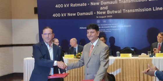 MCA-Nepal Signs USD 154.5 Million Transmission Line Construction Contracts, Resumes MCC Compact Activities
